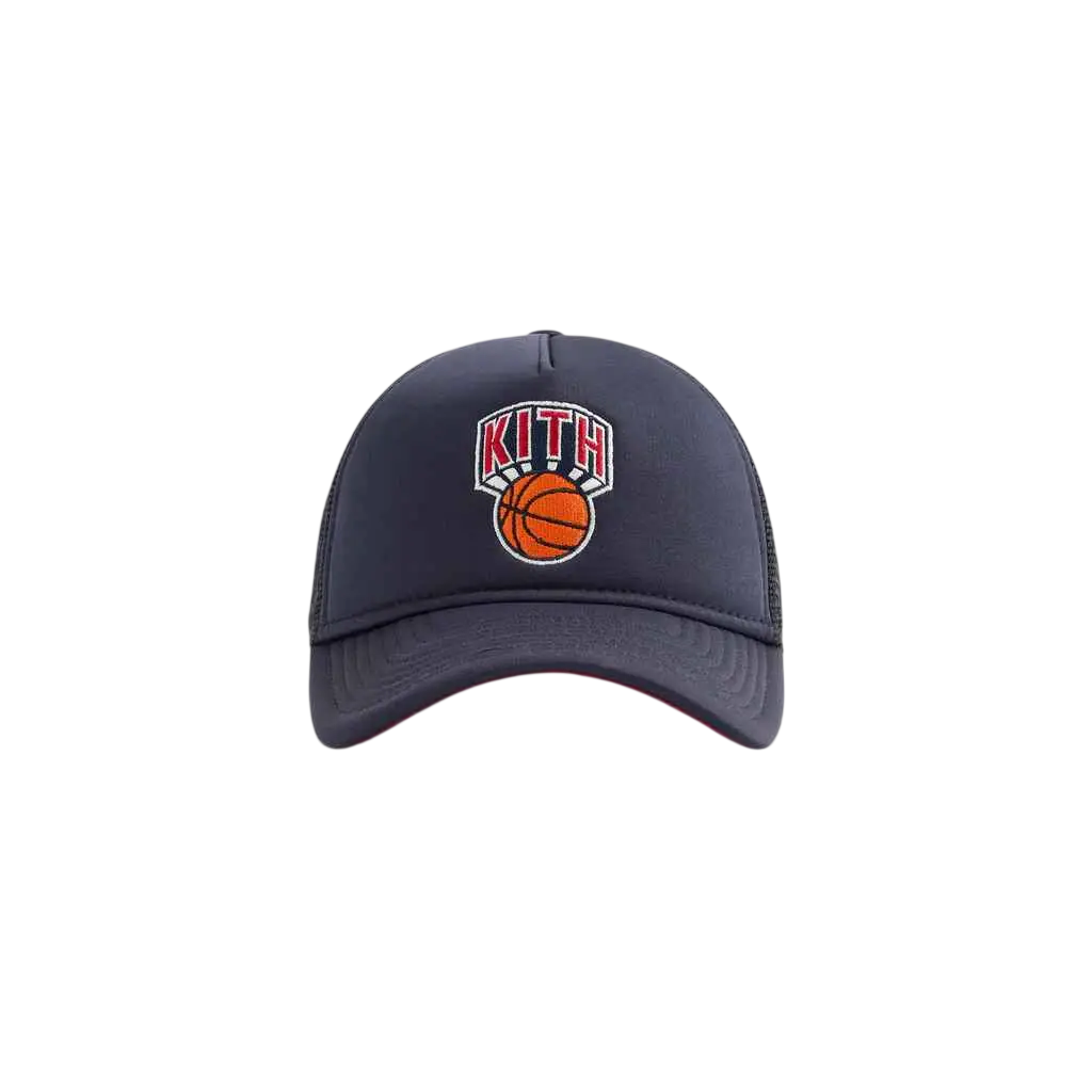 Kith & New Era for the NY Knicks 9Forty MS Trucker Snapback Black