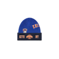 Kith & New Era for the NY Knicks All Over Patches Royal Beanie