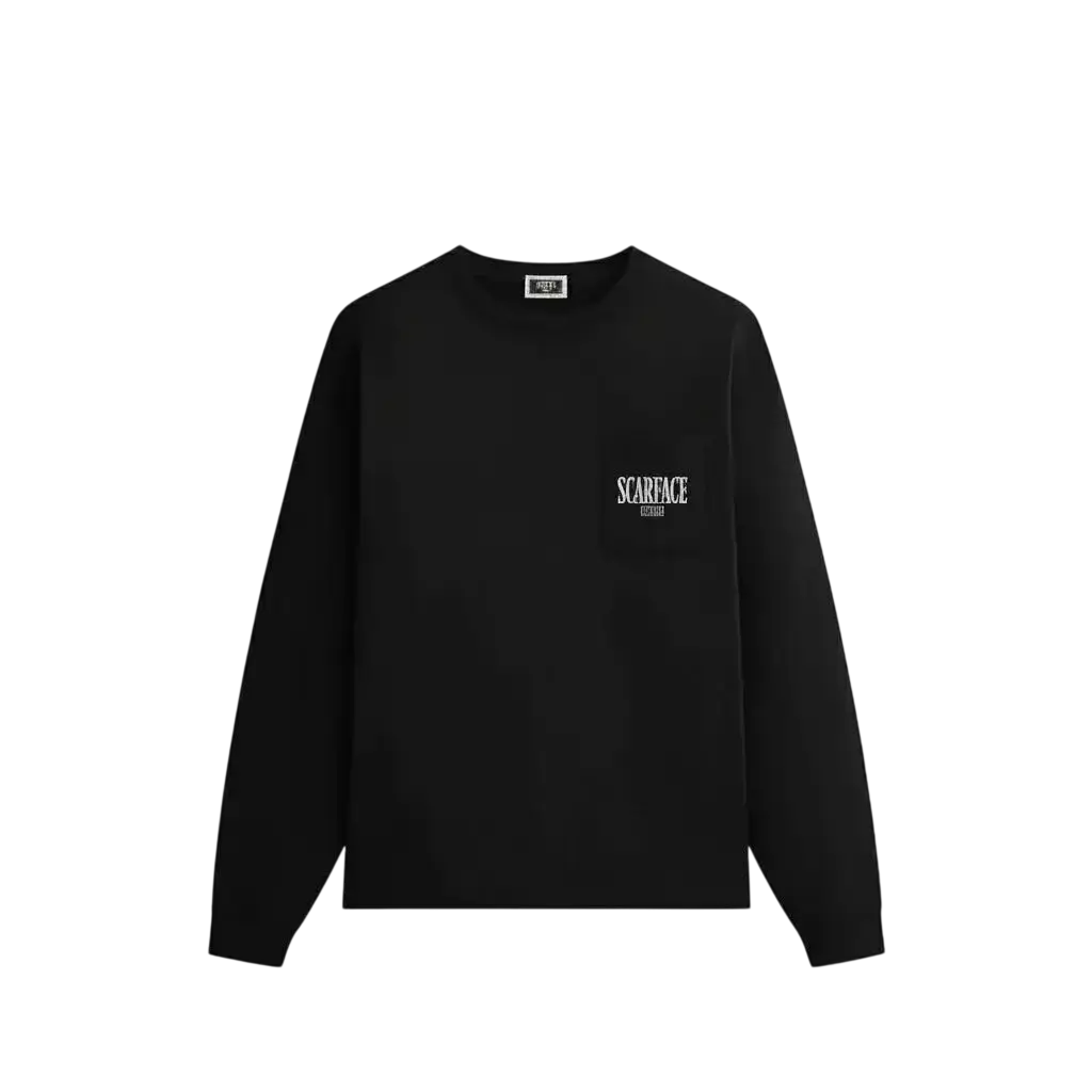 Kith x Scarface Tony Long Sleeve Tee Black - M
