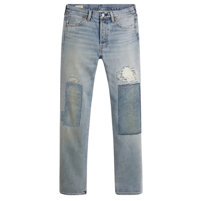 Levi’s 501 Original Selvedge 1937 Top it off Medium Wash No Stretch