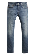 Levis 502 Taper Fit Selvedge Rinse Indigo Been There Dark Wash High Stretch - 31x30