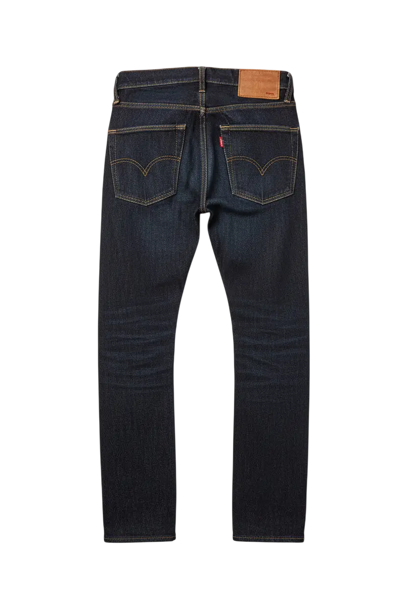 Levi’s 502 Taper Fit Selvedge Rinse Indigo Dark Wash Stretch - 31x30