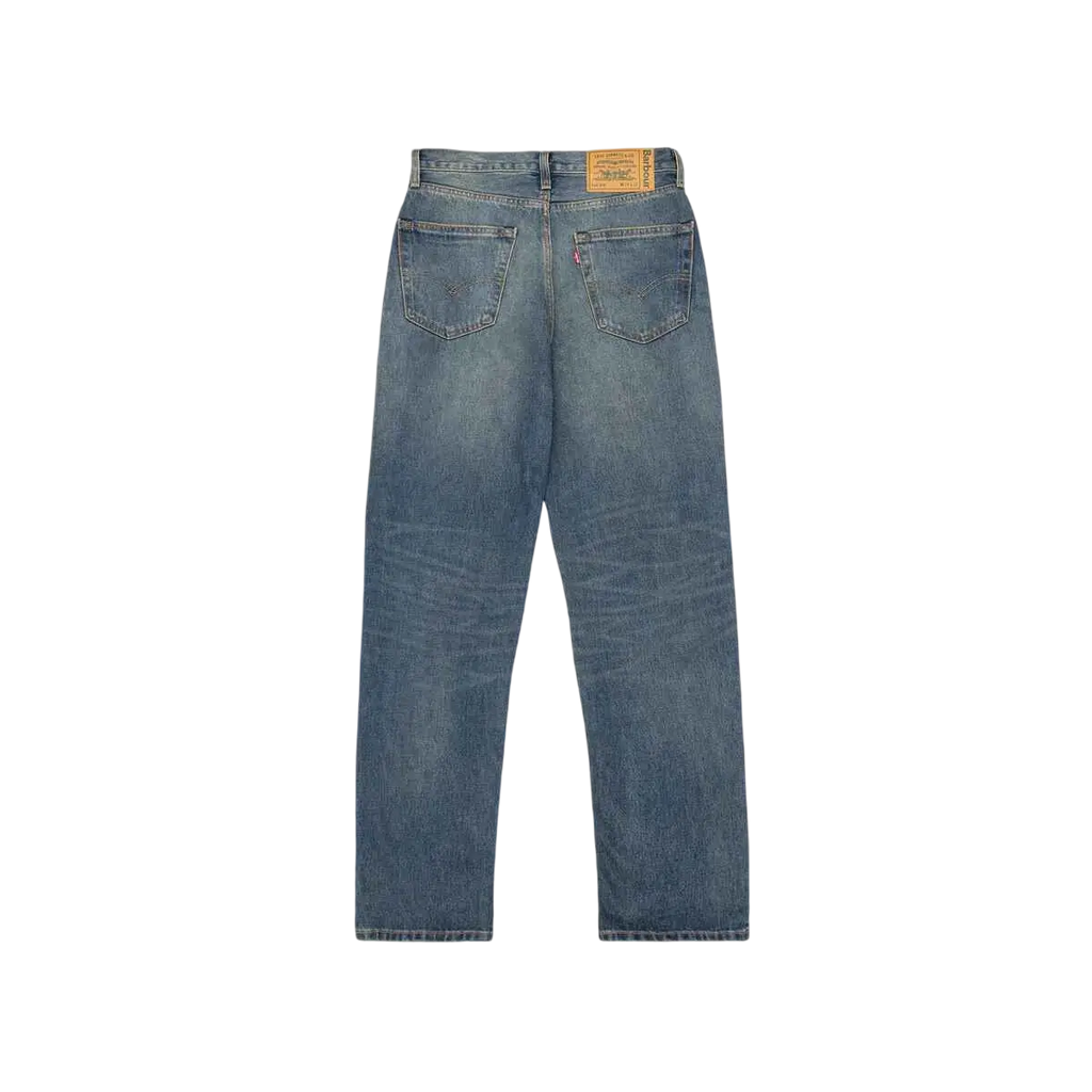Levis x Barbour 568 Loose Jeans Dark Wash Denim