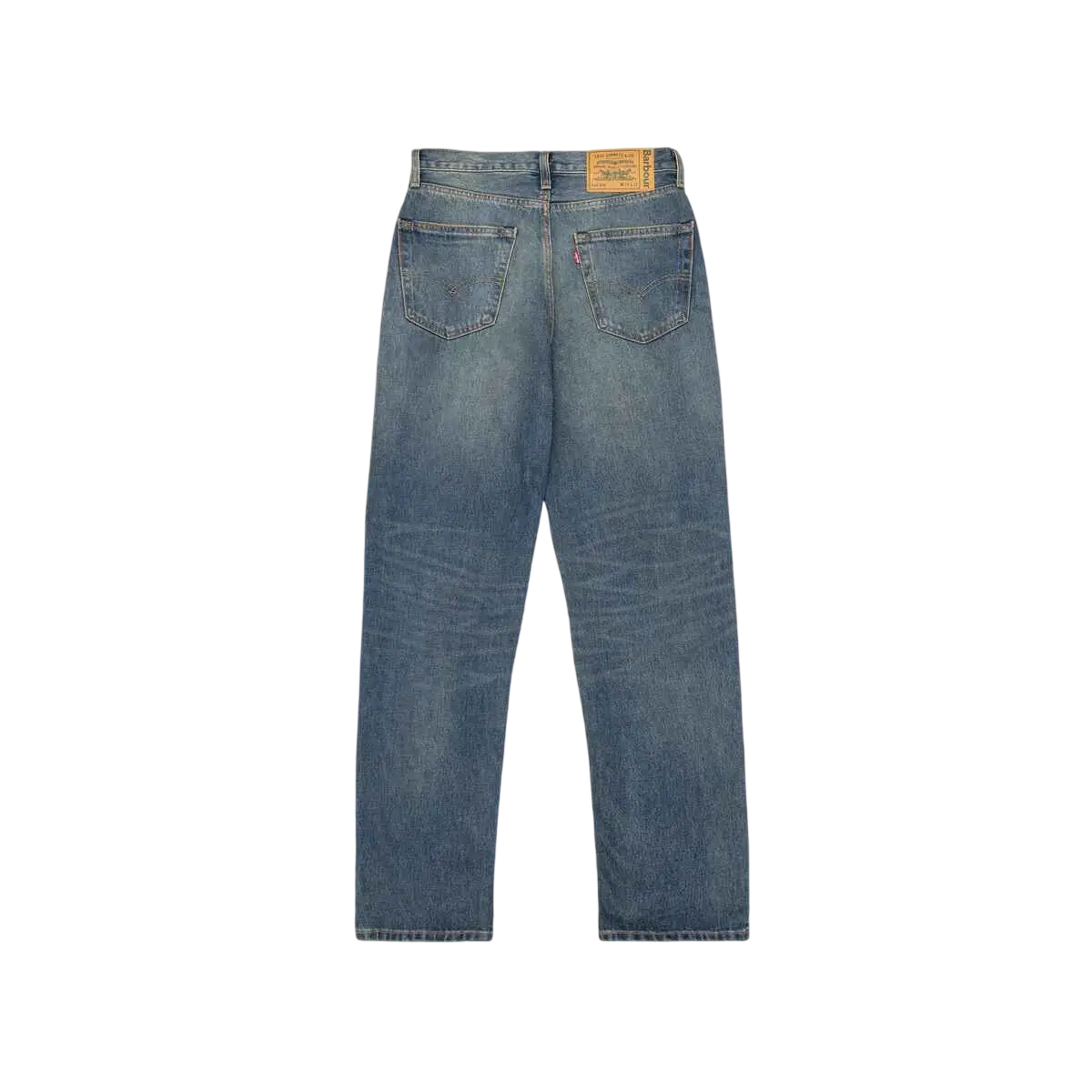 Levis x Barbour 568 Loose Jeans Dark Wash Denim