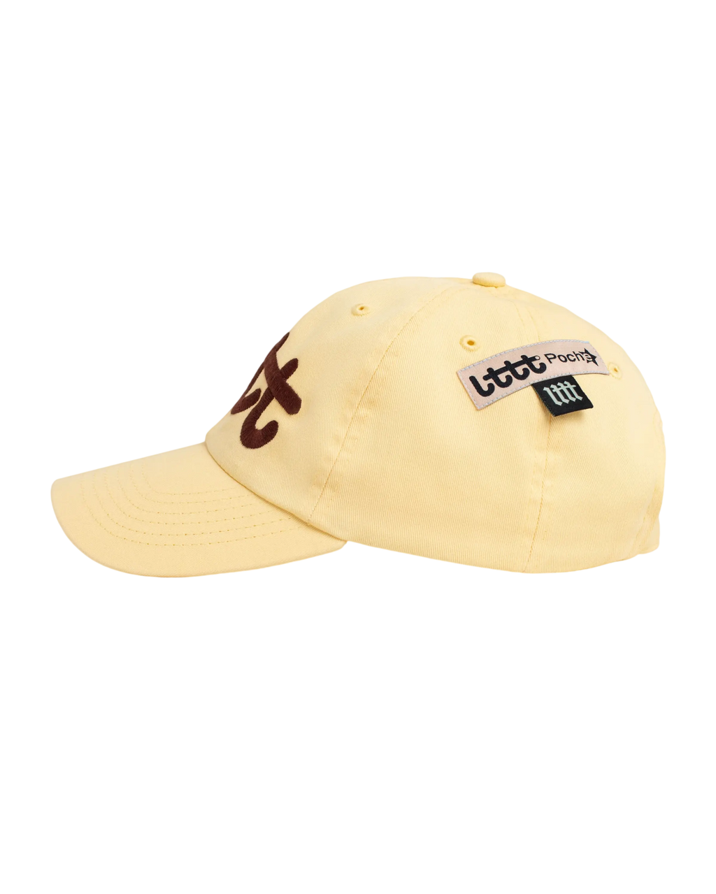 Little Tokyo Table Tennis Broken Logo Strapback Cap Castella/Yellow