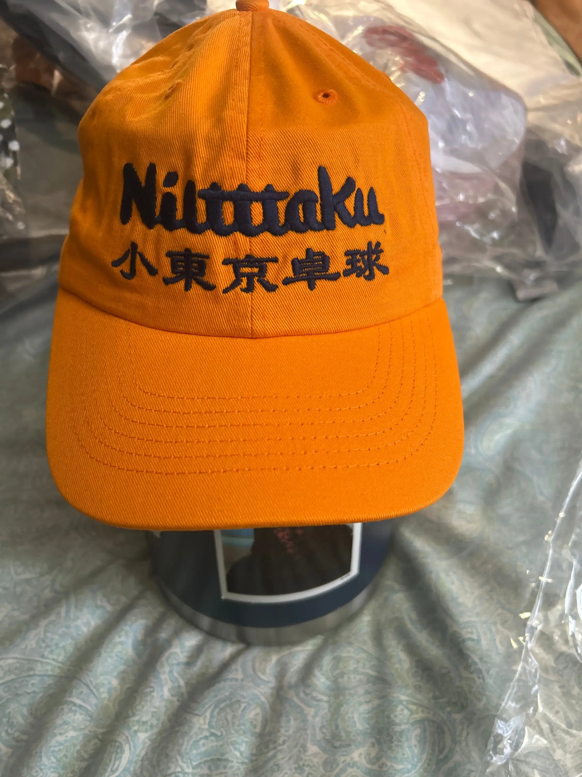 Little Tokyo Table Tennis Niltttaku Strapback Cap Orange