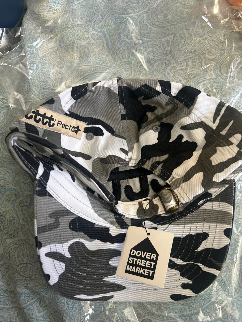 Little Tokyo Table Tennis Snapback Snow Camo