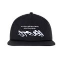 Malbon Golf x Futura Atsuga Poly 5 Panel Snapback Black
