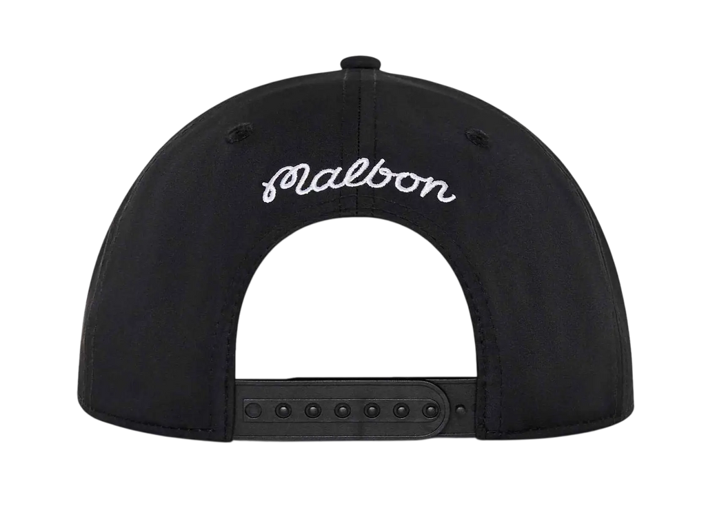 Malbon Golf x Futura Atsuga Poly 5 Panel Snapback Black