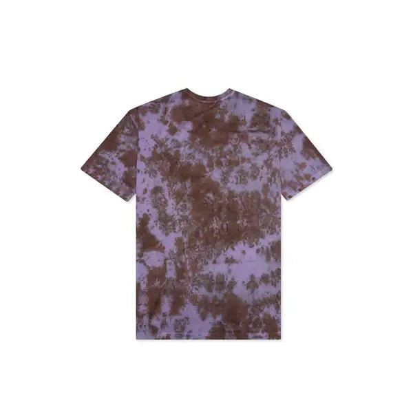 Market Arc Herbal Remedy Tie-Dye T-Shirt Purple - L