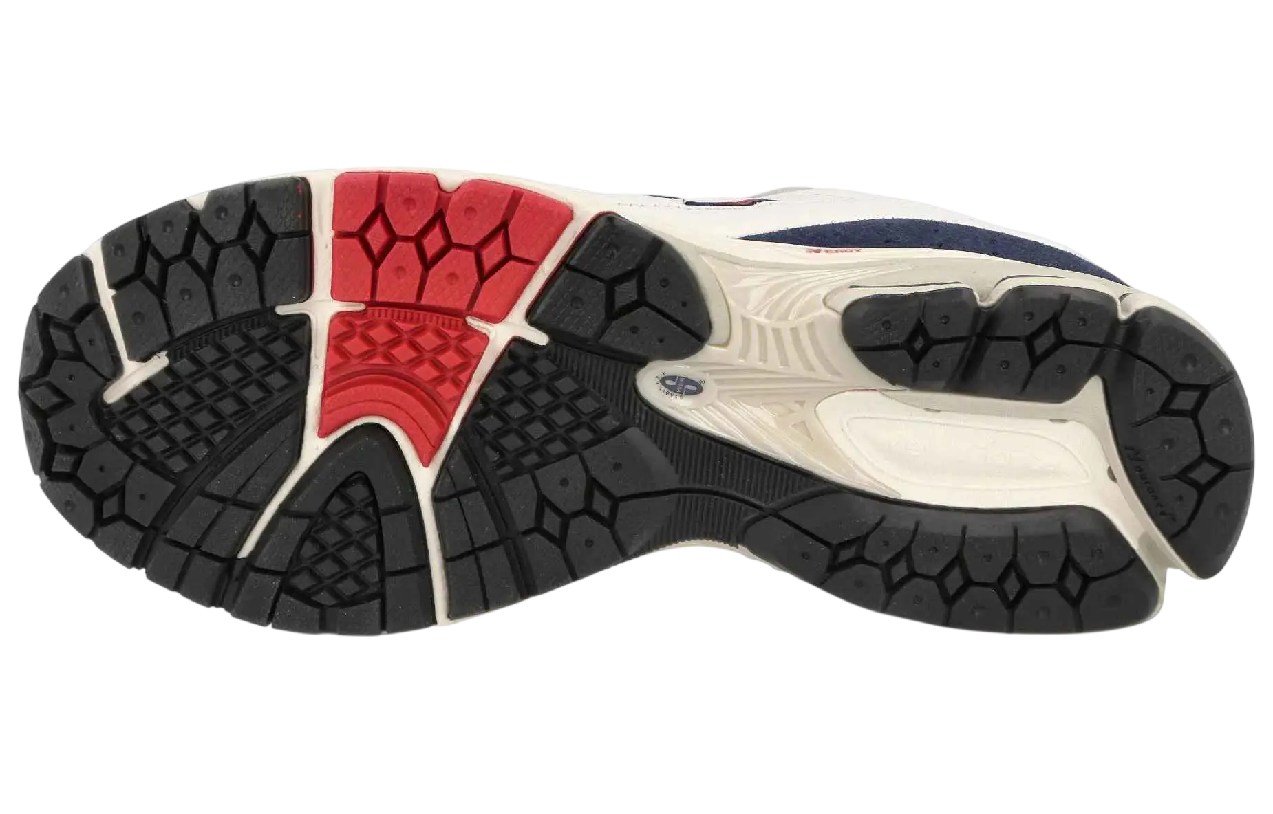 New Balance 2002R Team Red/Navy Pouch - 9.5