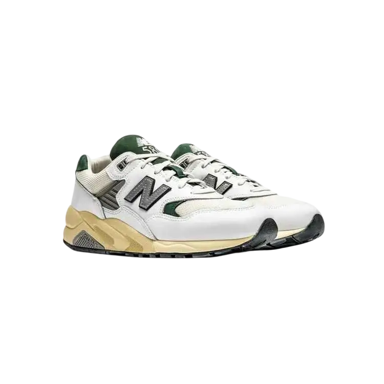 New Balance 580 White/Nightwatch Green - 10