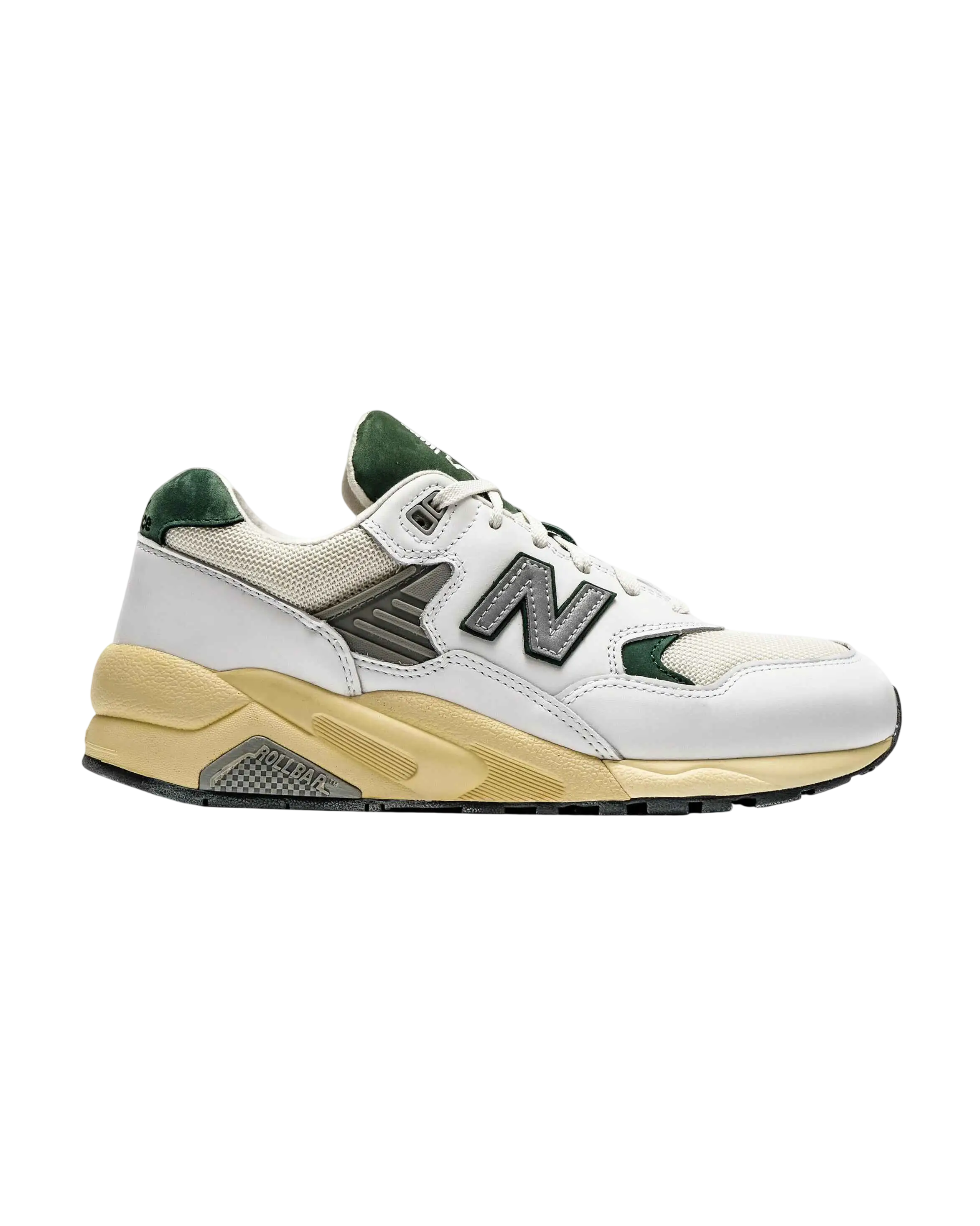 New Balance 580 White/Nightwatch Green - 10