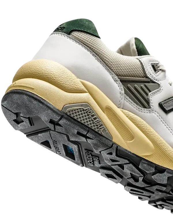 New Balance 580 White/Nightwatch Green - 10