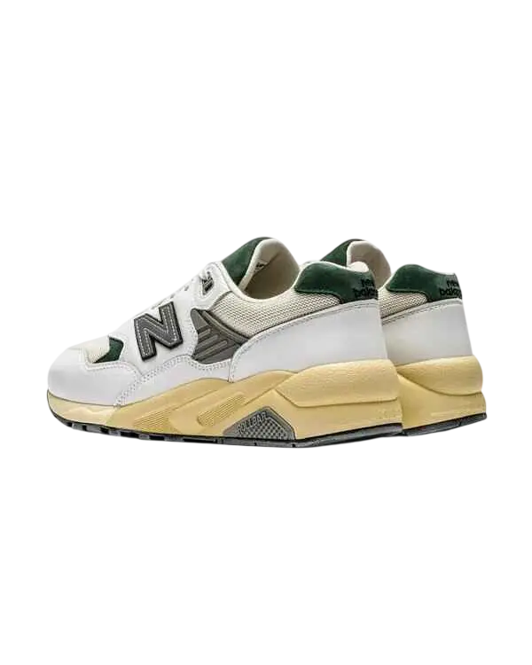 New Balance 580 White/Nightwatch Green - 10