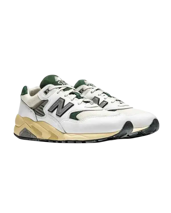 New Balance 580 White/Nightwatch Green - 10