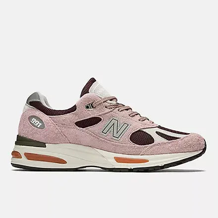New Balance 991v2 MiUK Pink Mauve - 10