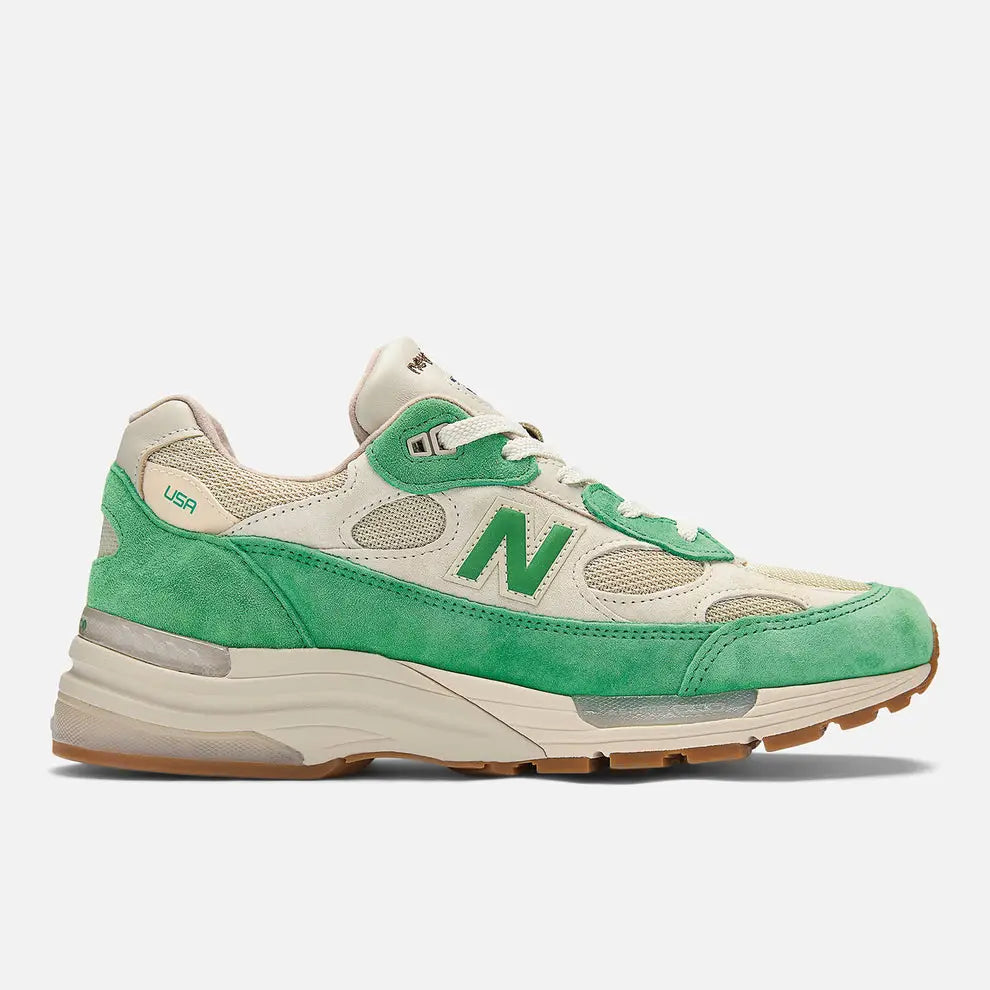 New Balance 992 MiUSA Every Now & Then Mint Gum Size 10.5