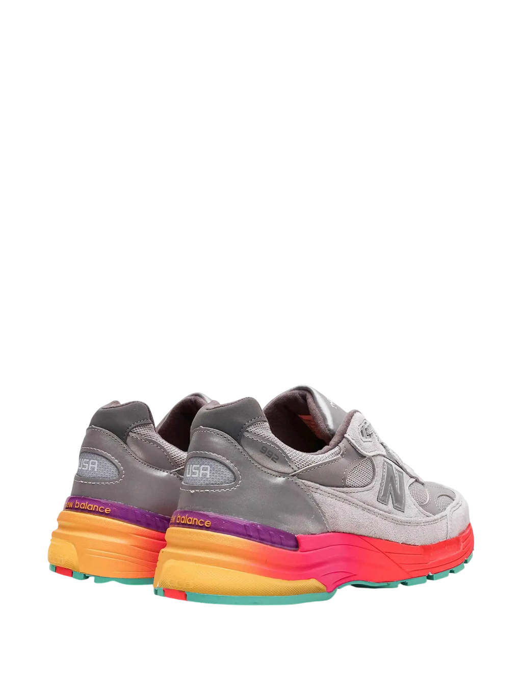 New Balance Made in USA 992 Grey/Multicolor - 9.5