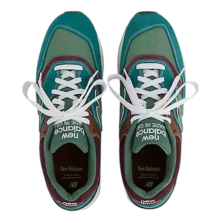 New Balance Made in USA 997 Vintage Jade/Teal - 10