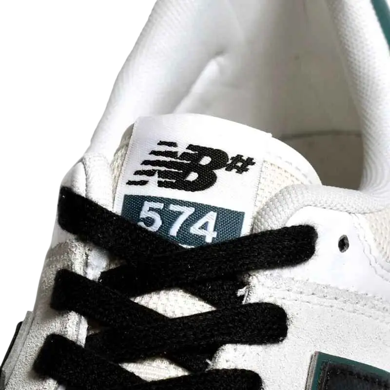 New Balance Numeric 574 Vulc Sea Salt/Black - 10