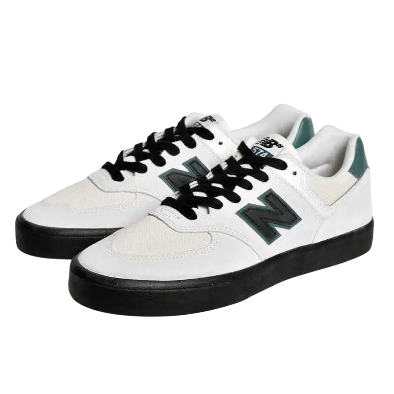 New Balance Numeric 574 Vulc Sea Salt/Black - 10
