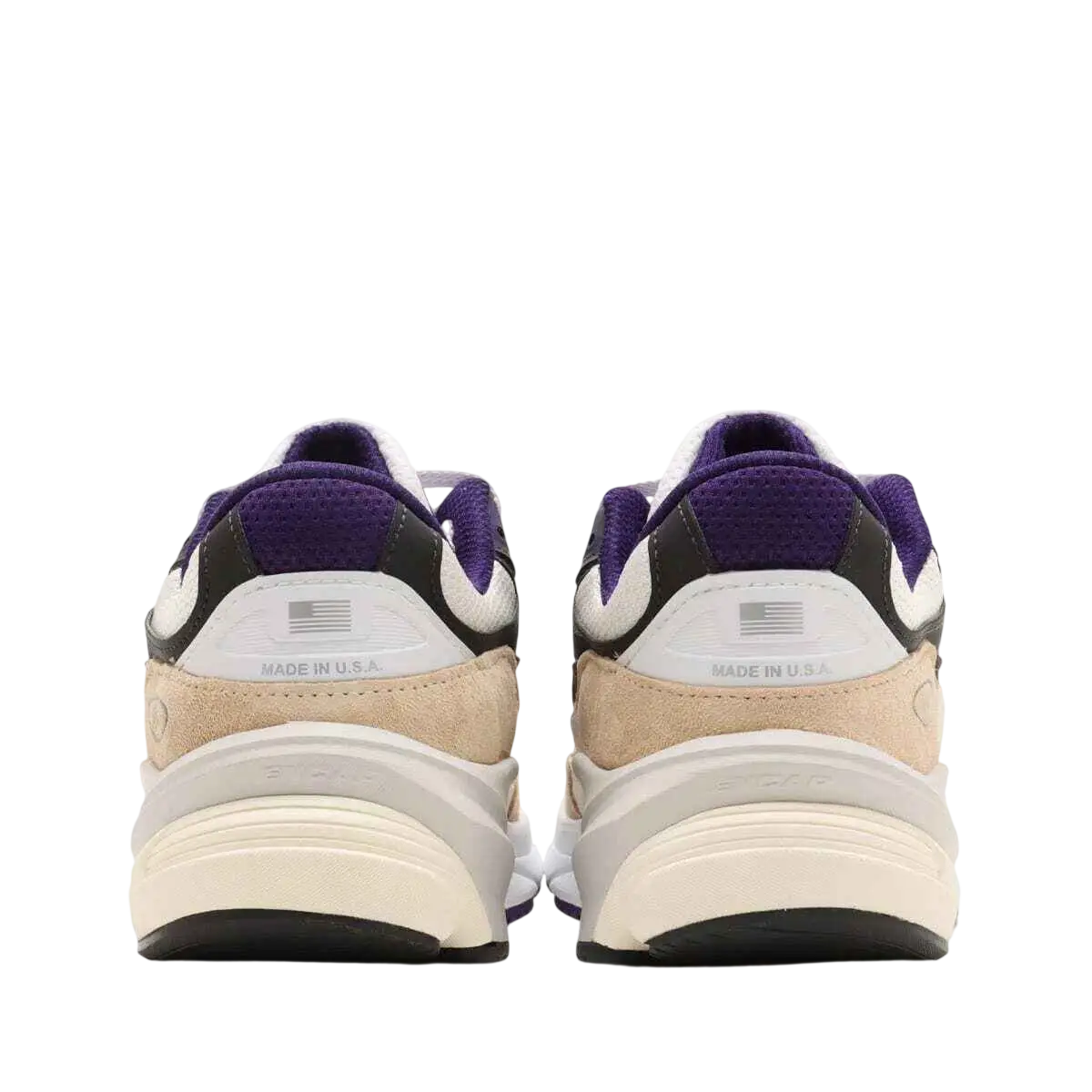 New Balance Teddy Santis Made in USA 990V6 White/Black Plum/Phantom - 10
