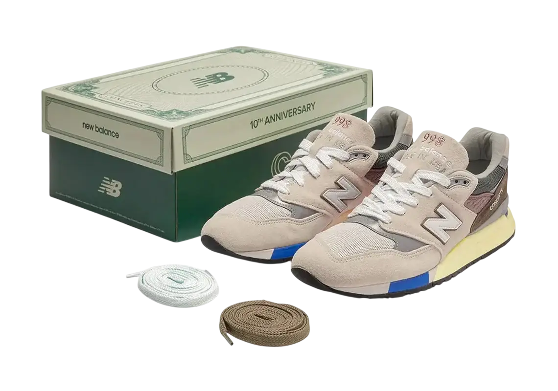 New Balance x Concepts Made in USA 998 C-Note 10th Anniversary Edition - 10