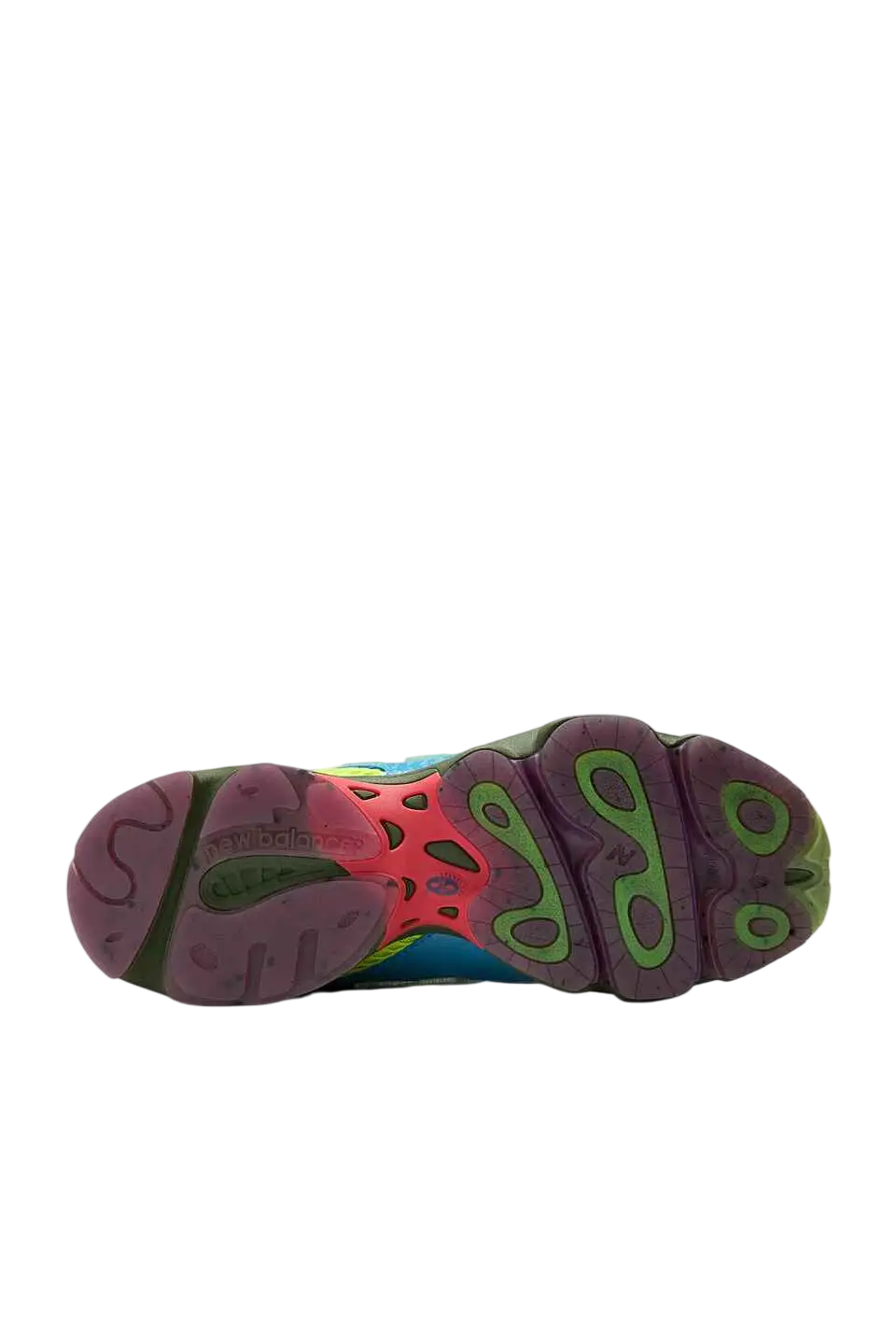 New Balance x Salehe Bembury 1000 Blue/Lime/Red - 10.5