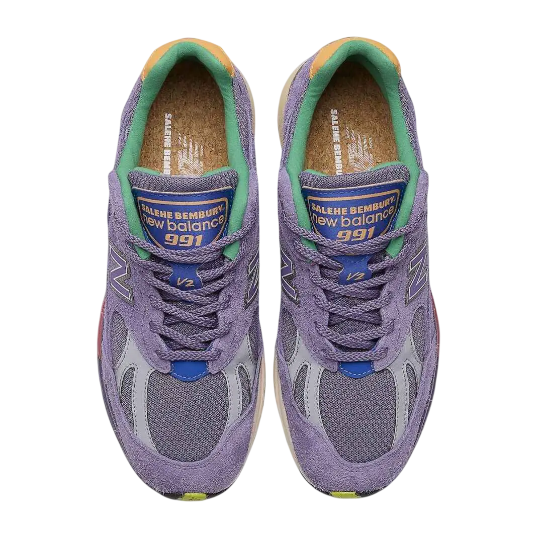 New Balance x Salehe Bembury Made in UK 991V2 Colors be the Palette - 10