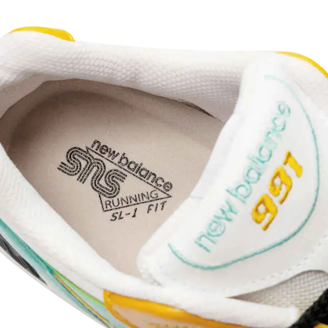 New Balance x Sneakersnstuff 991 Secret Teal/Yellow - 10