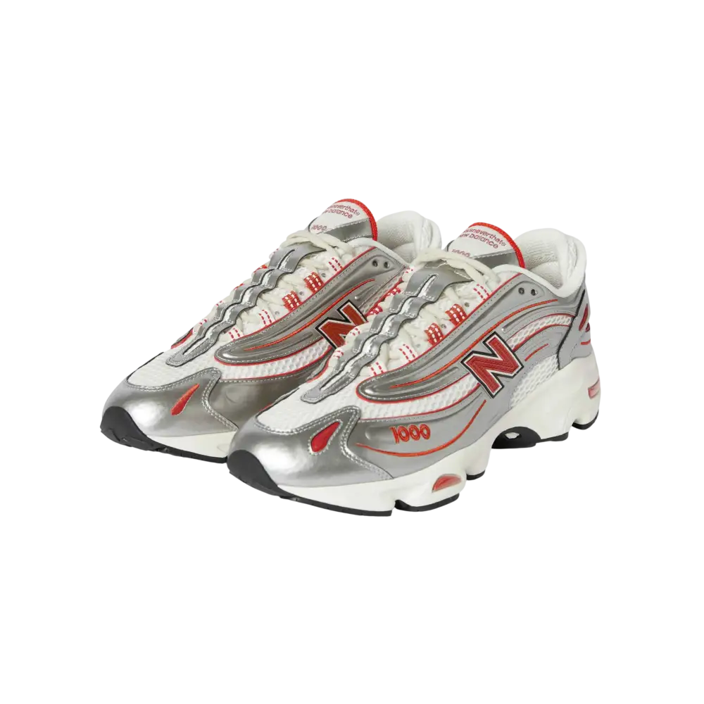 New Balance x Thisisneverthat M1000 Silver/Red - 10