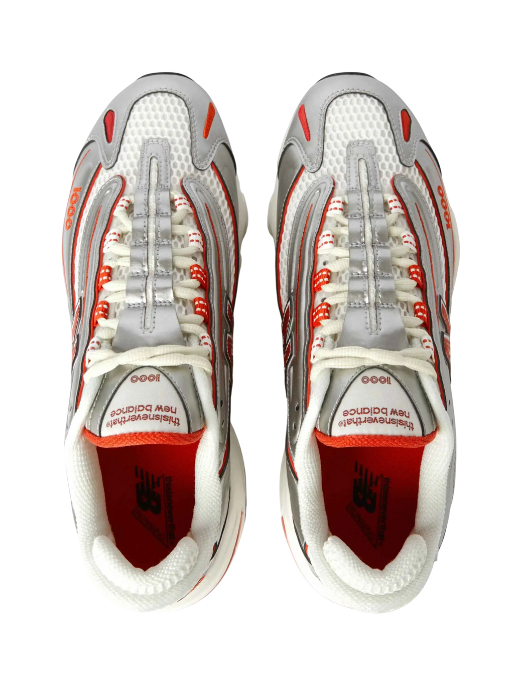 New Balance x Thisisneverthat M1000 Silver/Red - 10