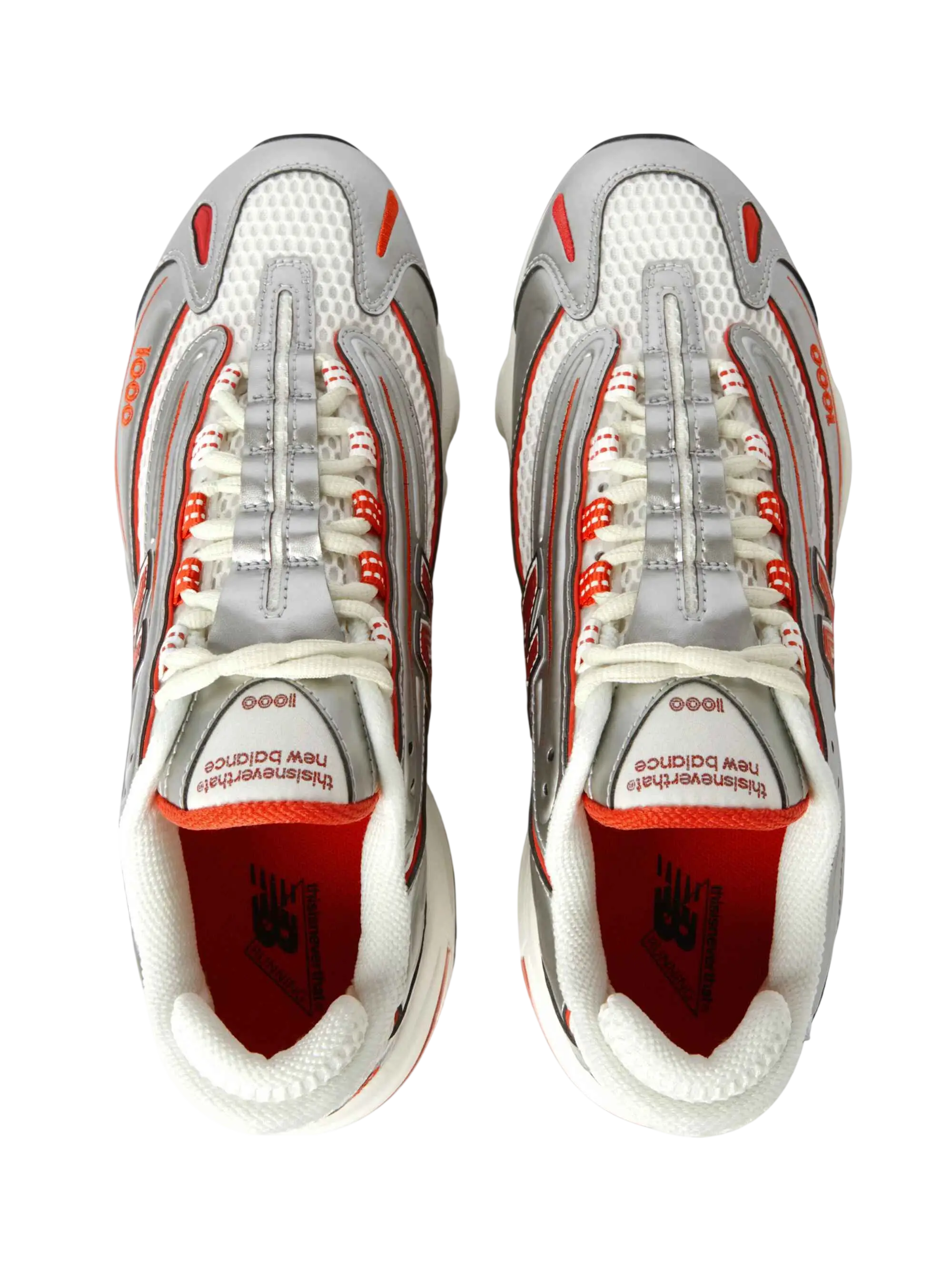New Balance x Thisisneverthat M1000 Silver/Red - 10