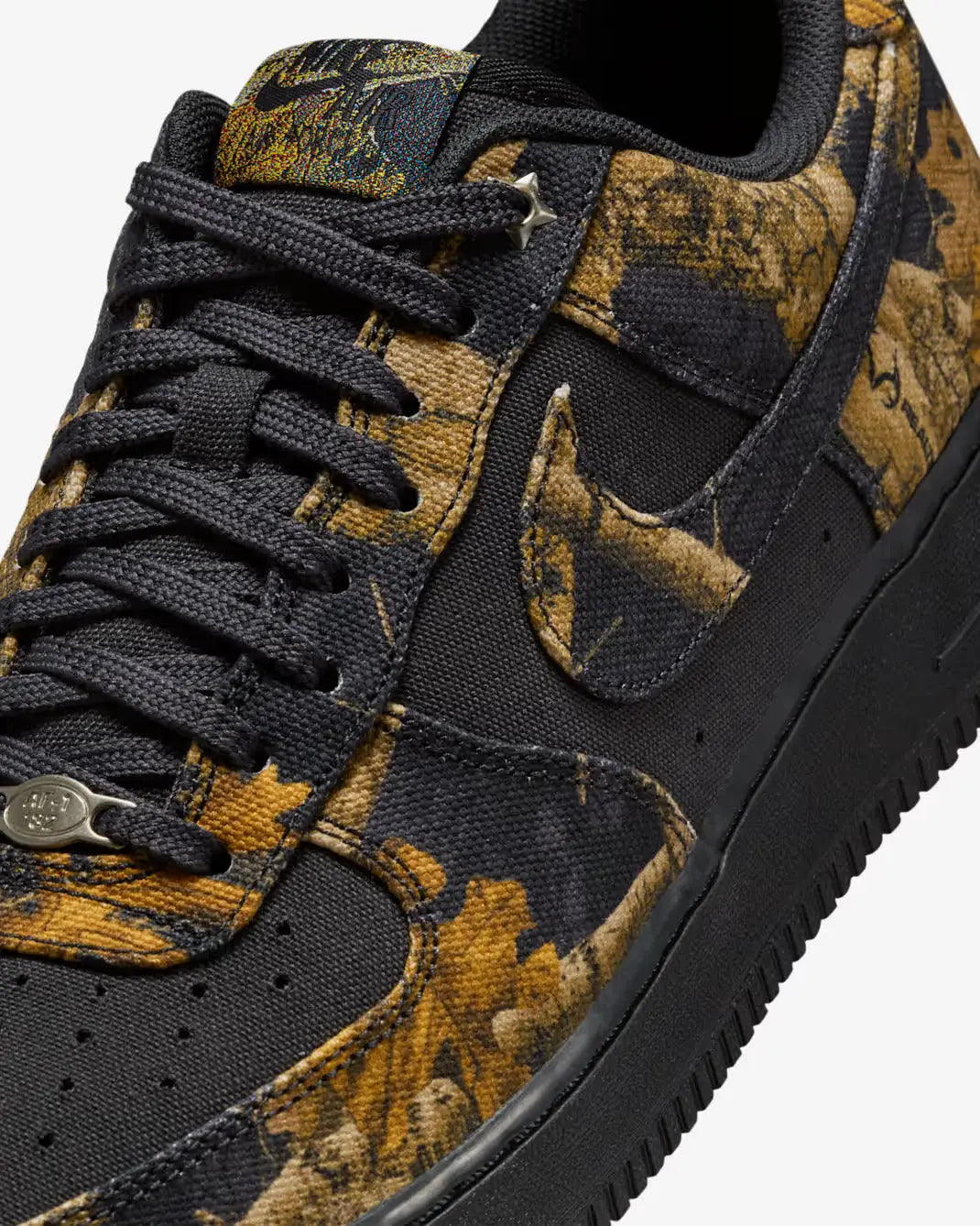 Nike Air Force 1 ’07 Low Realtree Black Camo - 10 - Sneakers