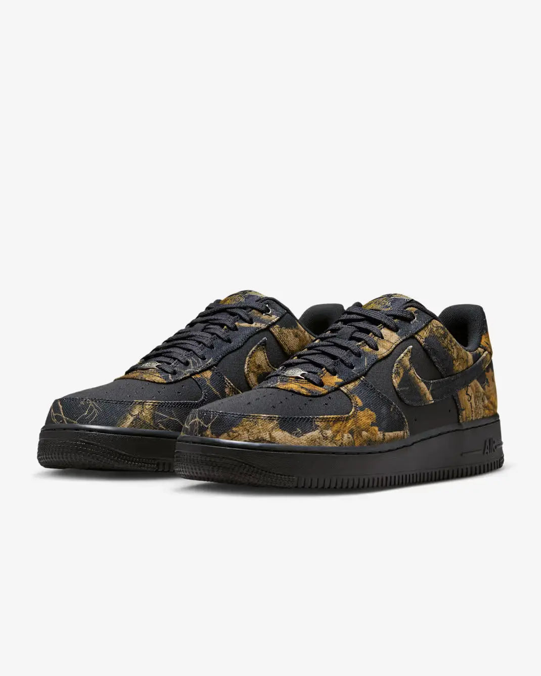 Nike Air Force 1 ’07 Low Realtree Black Camo - 10 - Sneakers