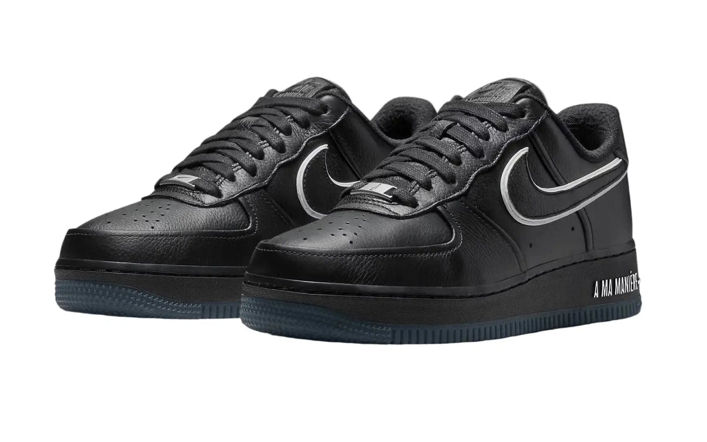 Nike Air Force 1 Low ’07 A Ma Maniere Hand Wash Cold Black - 10 - Sneakers