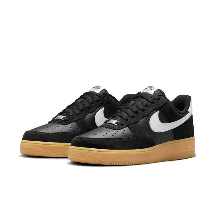 Nike Air Force 1 Low ’07 LV8 Black Summit/White Gum - 10 - Sneakers