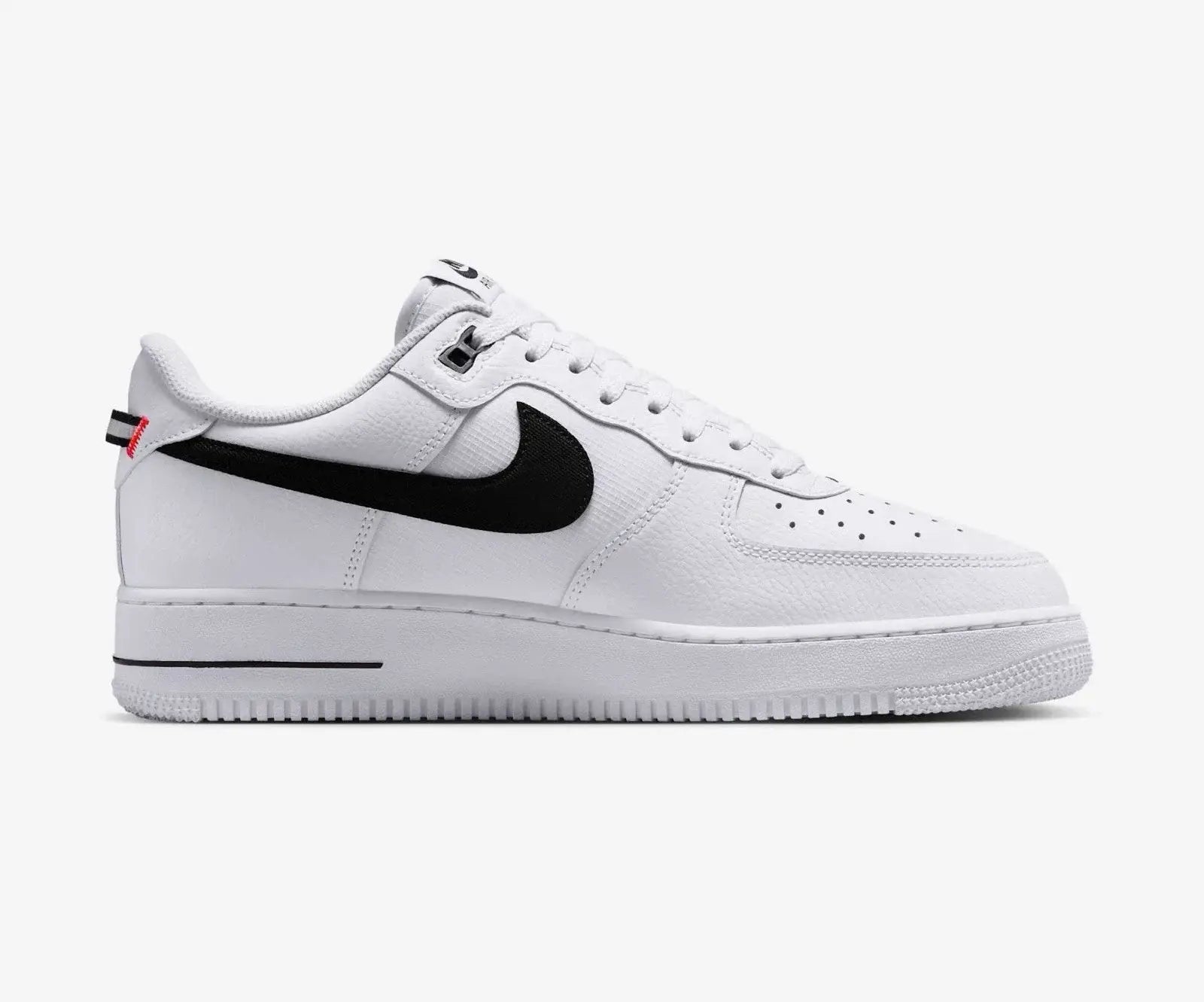 Nike Air Force 1 Low ’07 LV8 White/Black/Bright Crimson - 10 - Sneakers