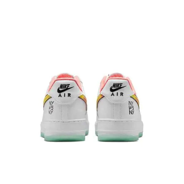 Nike Air Force 1 Low ’07 PR NY vs NY White Crimson Pulse - 10 - Sneakers