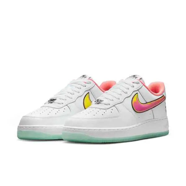 Nike Air Force 1 Low ’07 PR NY vs NY White Crimson Pulse - 10 - Sneakers