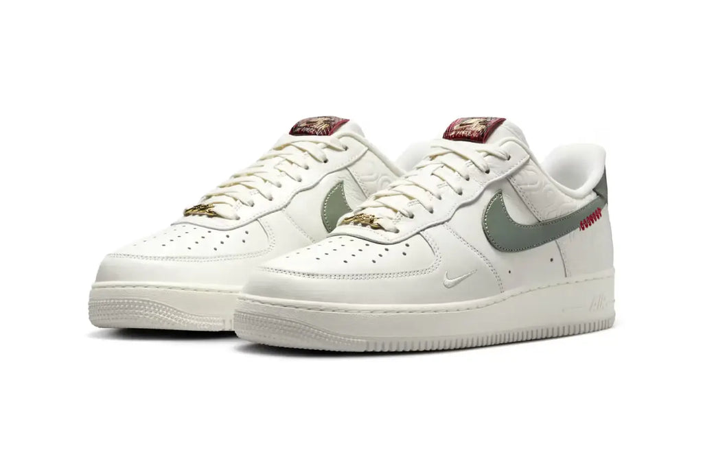 Nike Air Force 1 Low ’07 Sail/Jade Horizon/Light Bone (’Year of the Snake’) - 10 - Sneakers