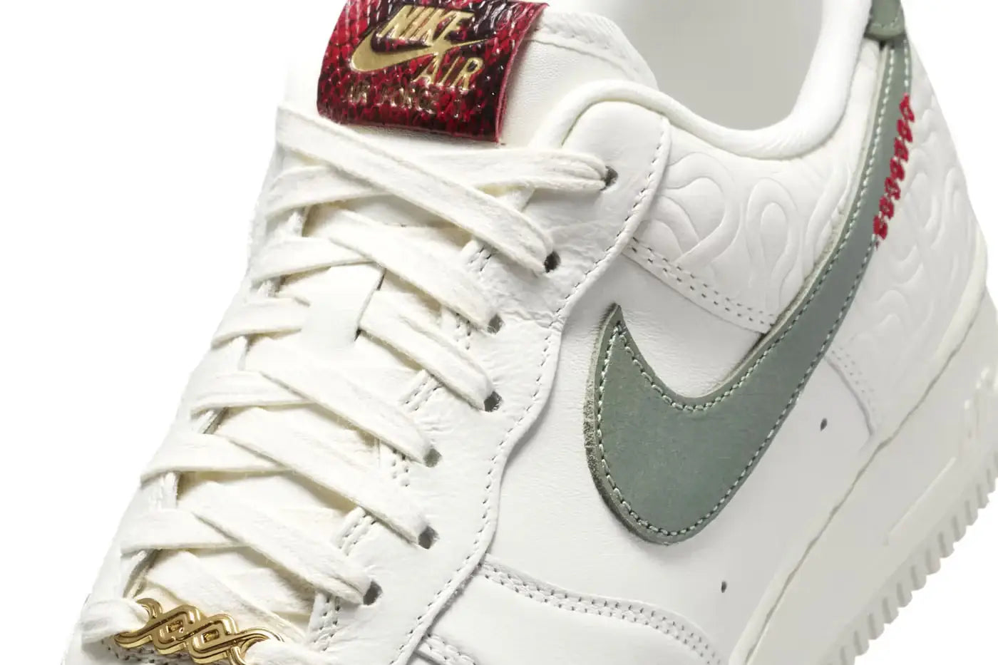 Nike Air Force 1 Low ’07 Sail/Jade Horizon/Light Bone (’Year of the Snake’) - 10 - Sneakers