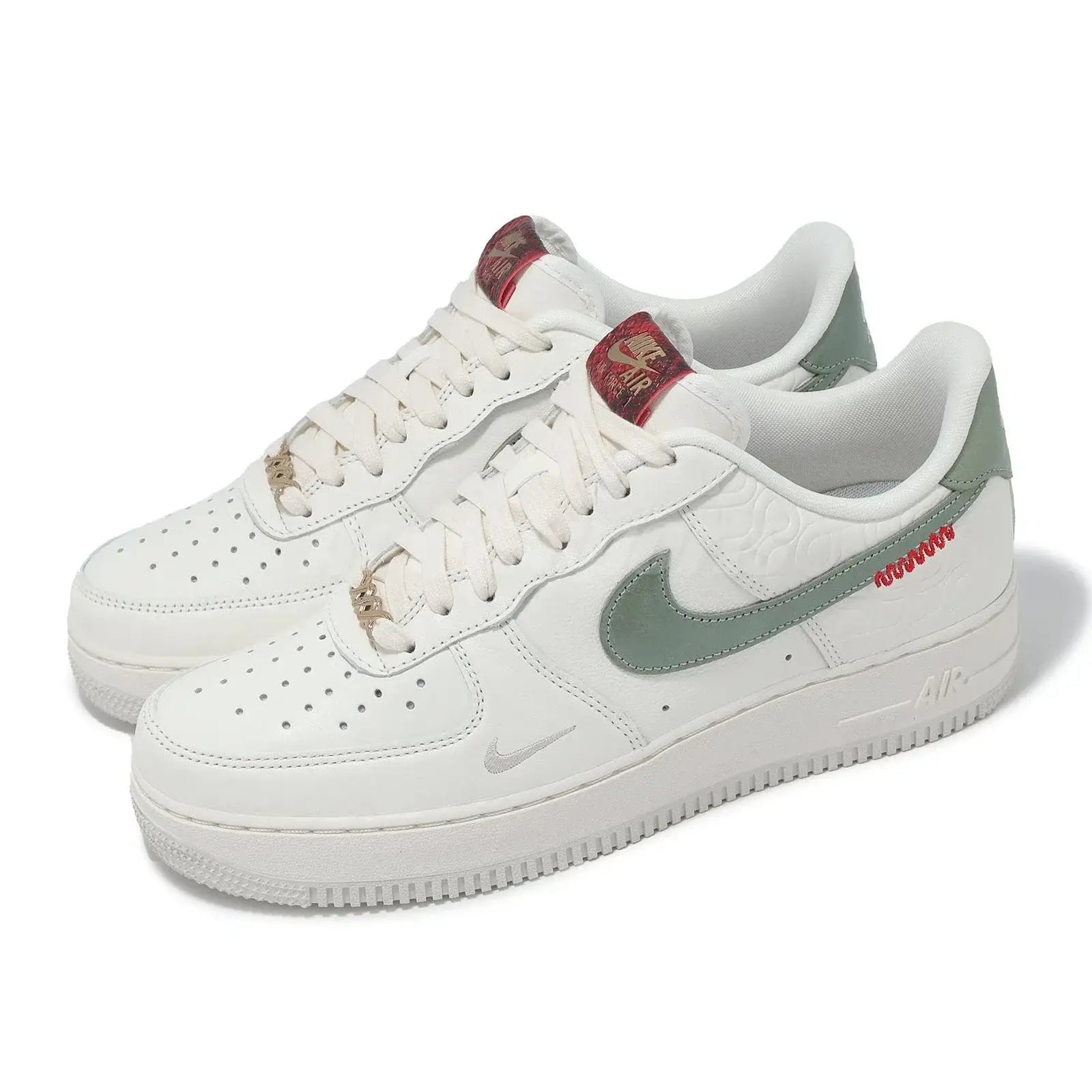 Nike Air Force 1 Low ’07 Sail/Jade Horizon/Light Bone (’Year of the Snake’) - 10 - Sneakers