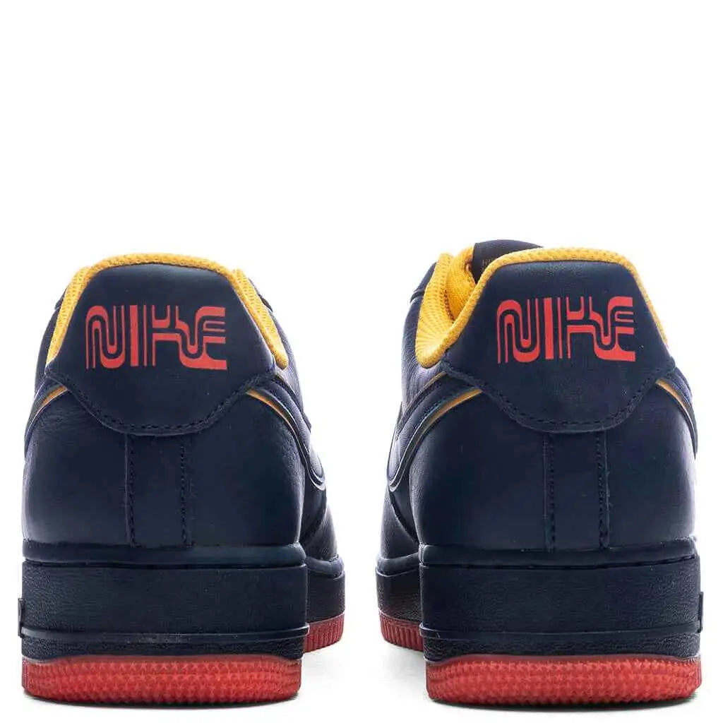 Nike Air Force 1 Low Retro Lettering Midnight Navy/Blue Void - 10 - Sneakers
