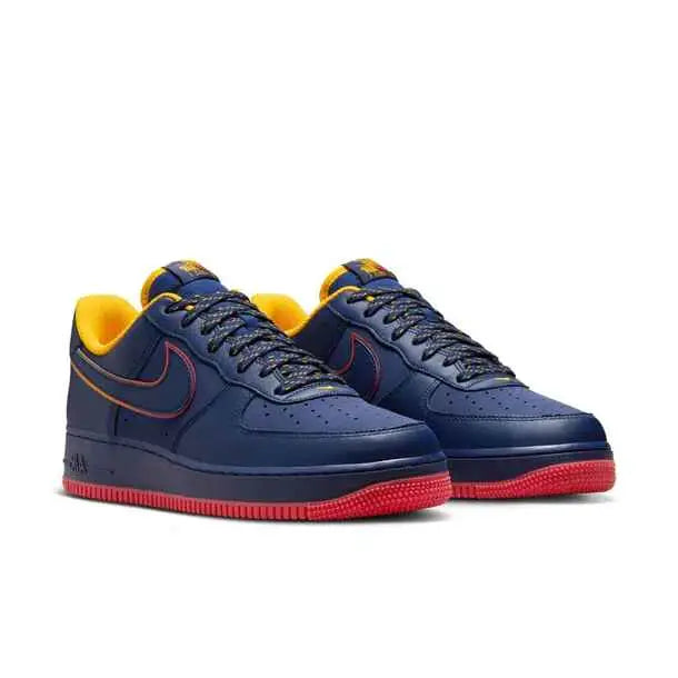 Nike Air Force 1 Low Retro Lettering Midnight Navy/Blue Void - 10 - Sneakers