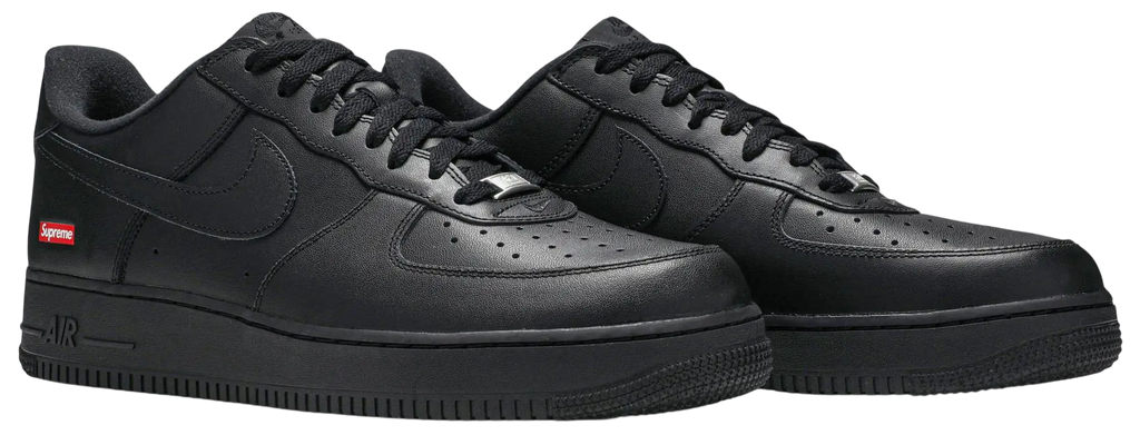 Nike Air Force 1 Low Supreme Box Logo Black