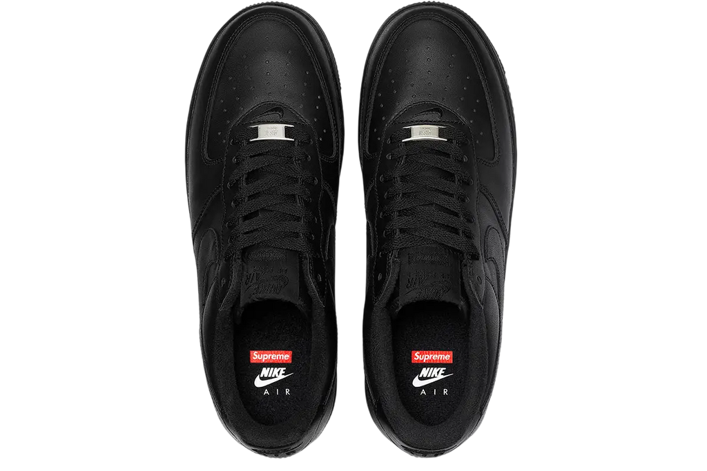 Nike Air Force 1 Low Supreme Box Logo Black