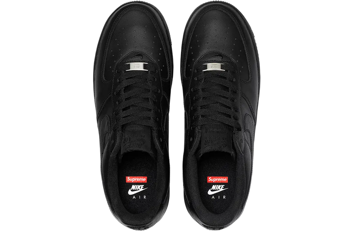 Nike Air Force 1 Low Supreme Box Logo Black