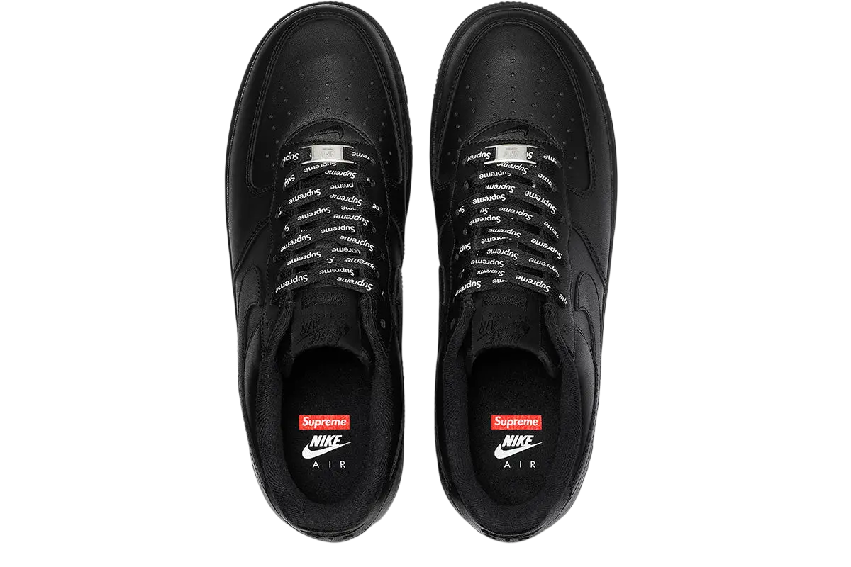 Nike Air Force 1 Low Supreme Box Logo Black